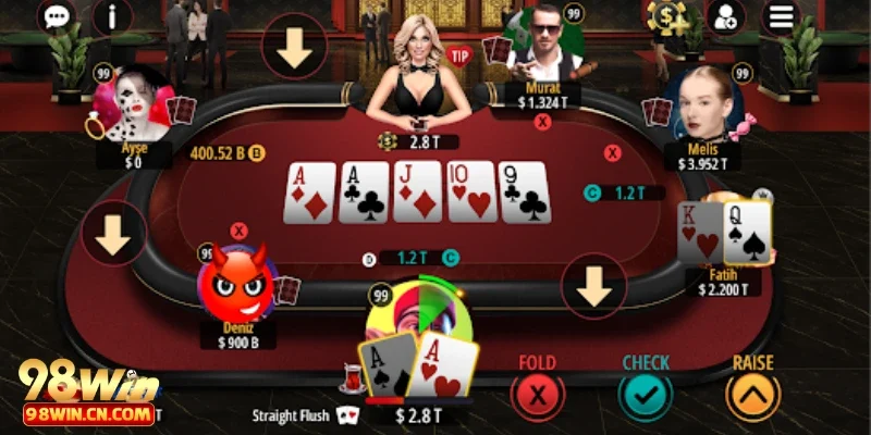 Cách Chơi Game Bài Poker Online Hướng Dẫn Chi Tiết Dễ Hiểu 4 Chọn vị trí ngồi hợp lý trong poker online
