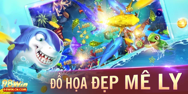 Bắn Cá 4D Đổi Thưởng – Trải Nghiệm Game Giải Trí Đỉnh Cao 2 Đồ họa 4D ấn tượng tạo trải nghiệm sống động
